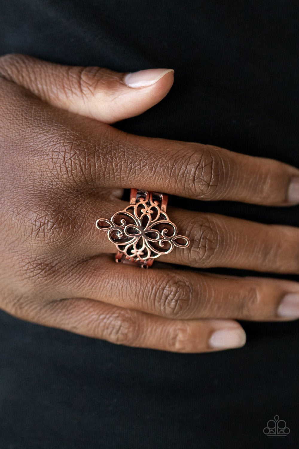 Walk the Vine-copper-Paparazzi ring