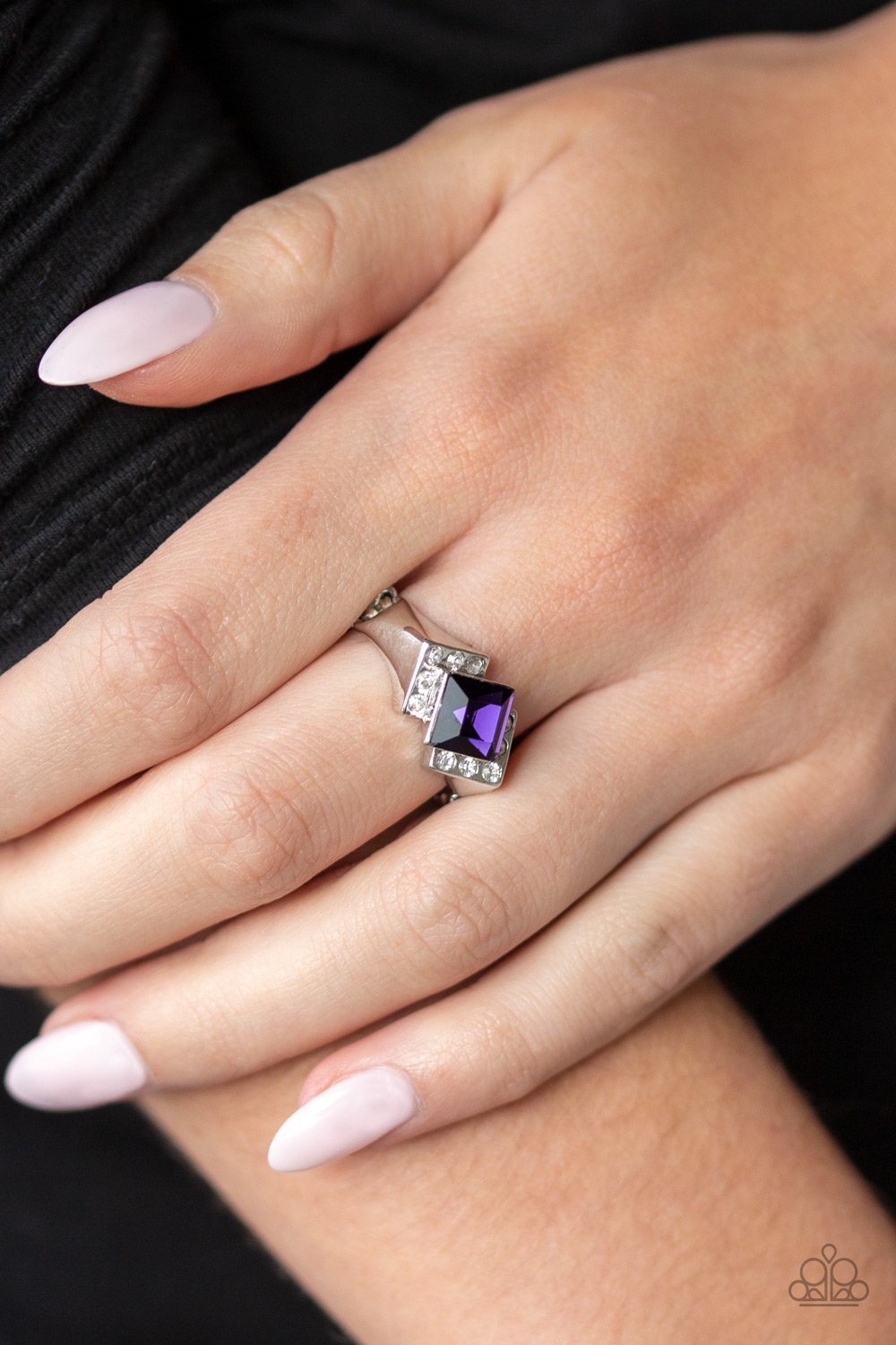 Wallstreet Winner - purple - Paparazzi ring