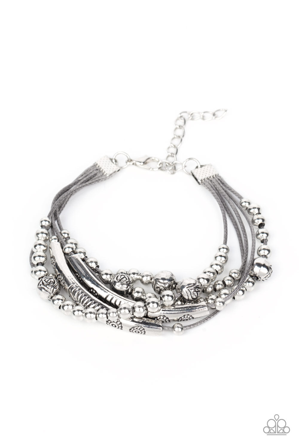 Wanderlust Wanderess - silver - Paparazzi bracelet