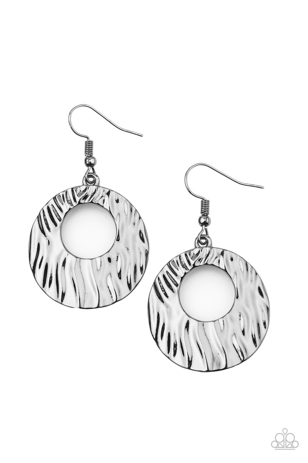 Warped Perceptions - black - Paparazzi earrings