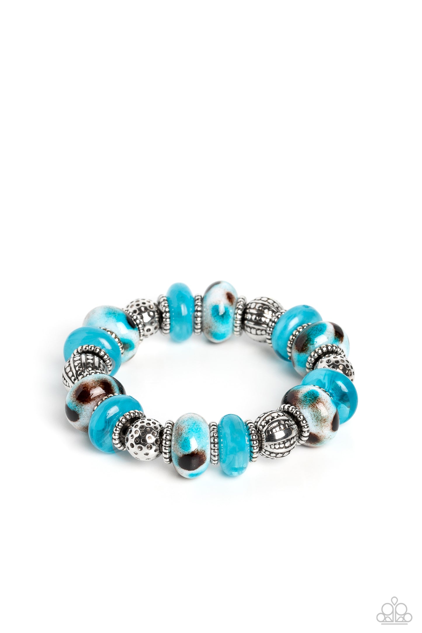 Warped Wayfarer - blue - Paparazzi bracelet