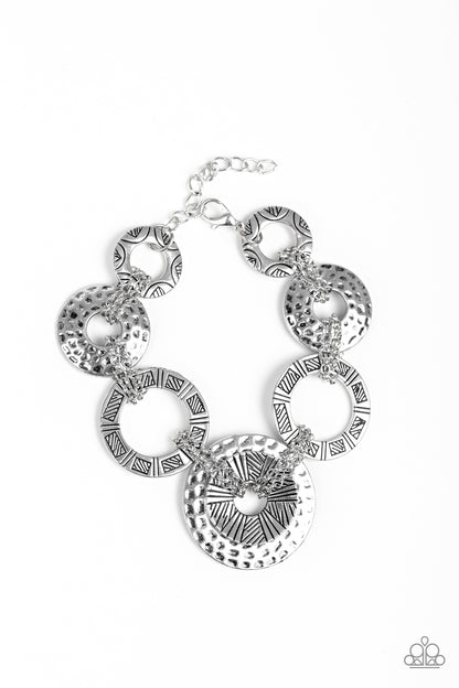 Way Wild - silver - Paparazzi bracelet