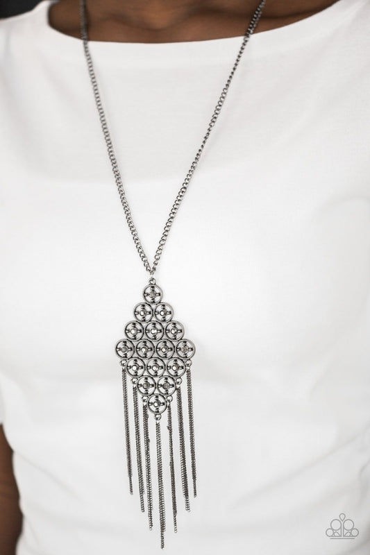 Web Design - black - Paparazzi necklace