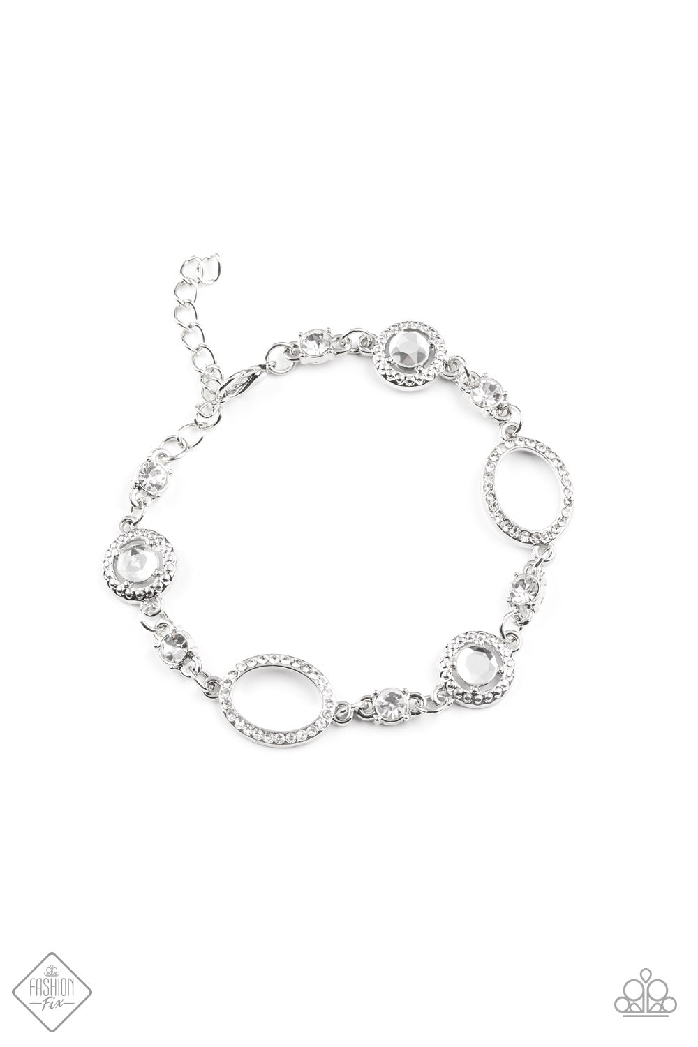 Wedding Day Demure - white - Paparazzi bracelet