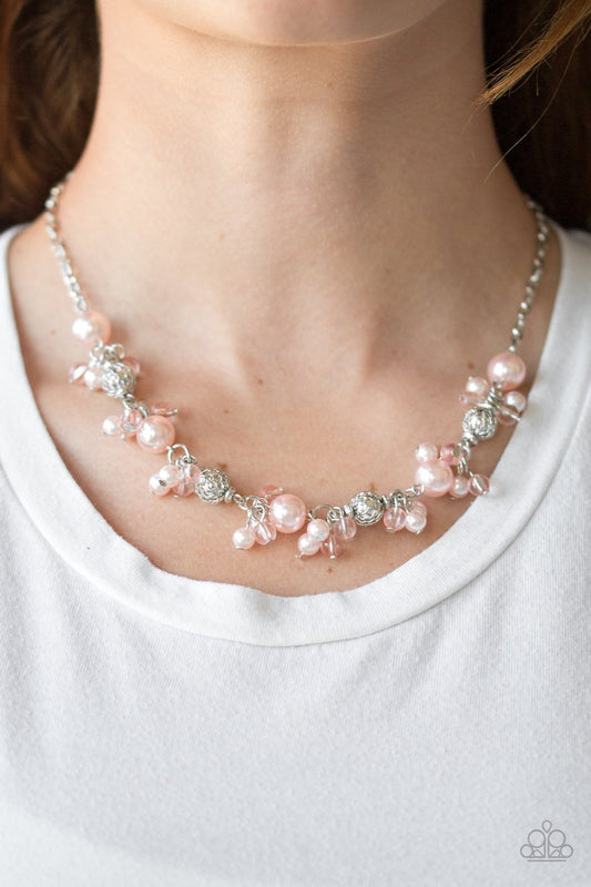 Weekday Wedding - pink - Paparazzi necklace