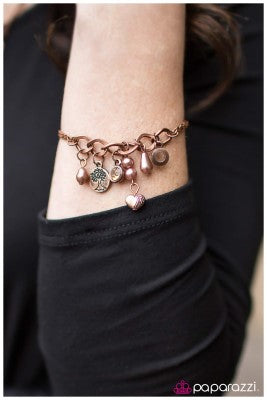 Welcome To Bliss - Copper - Paparazzi bracelet