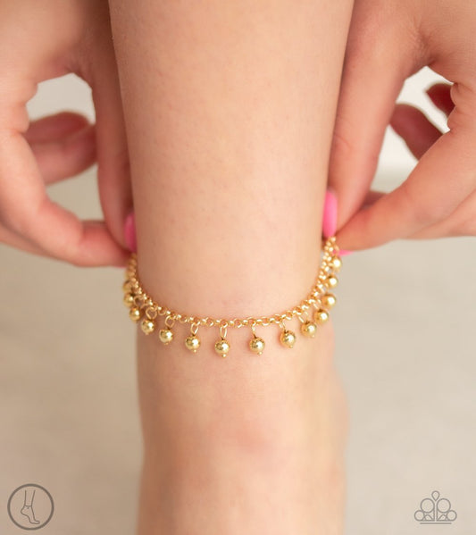 West Coast Cruzin-gold-Paparazzi anklet