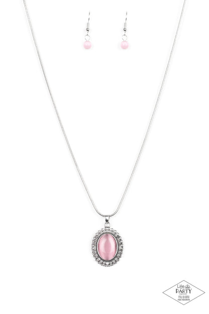 Western Plains - pink - Paparazzi necklace