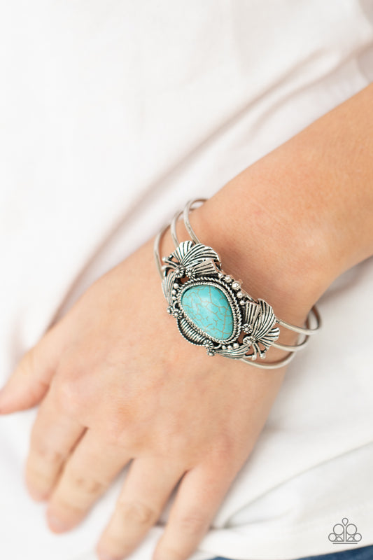 Western Wonderland - blue - Paparazzi bracelet