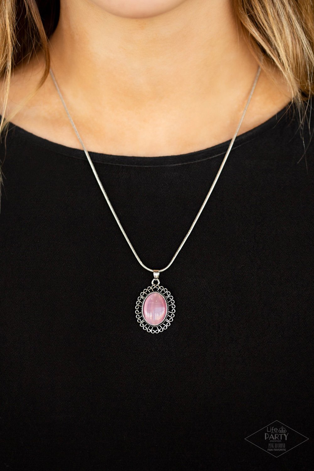 Western Plains-pink-Paparazzi necklace