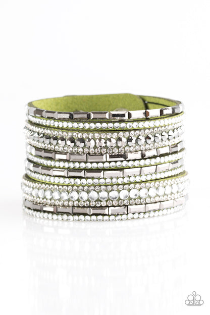 Wham Bam Glam - green - Paparazzi bracelet