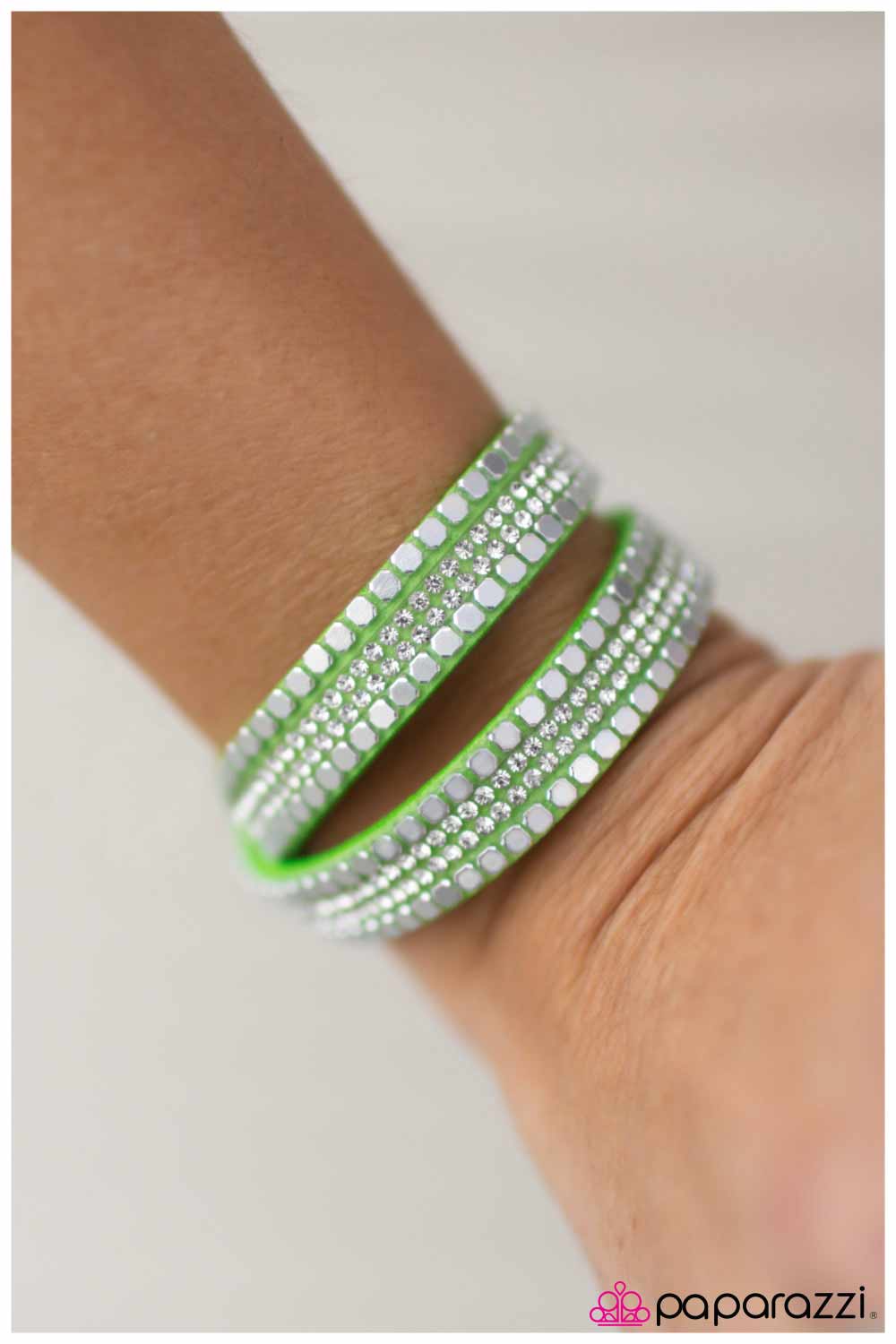 What Your Mama Gave You - Green -Paparazzi bracelet