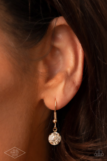 What A Gem - gold - Paparazzi necklace