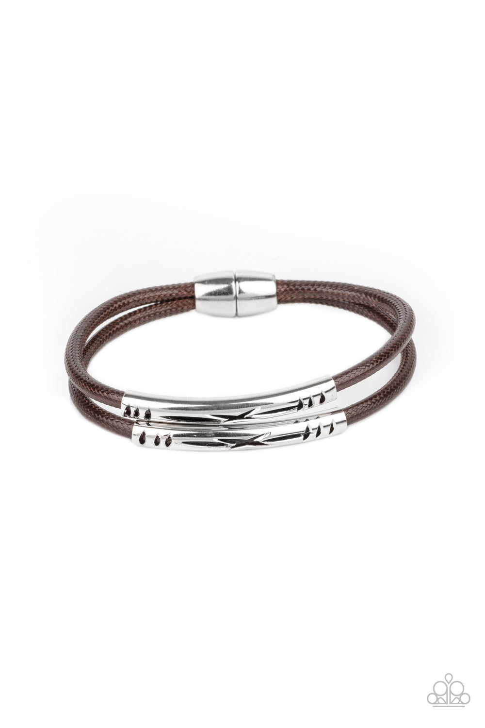 What A WANDER-ful World - brown - Paparazzi bracelet