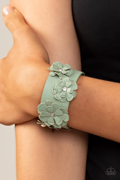 What Do You Pro-POSIES - green - Paparazzi bracelet