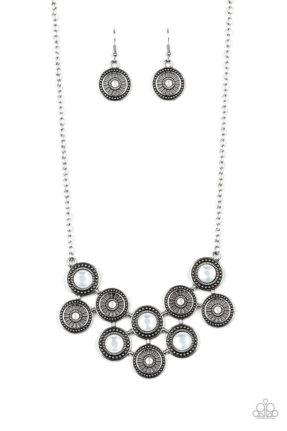 What's Your Star Sign - white - Paparazzi necklace