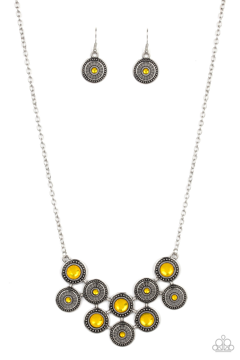 What's Your Star Sign - yellow - Paparazzi necklace