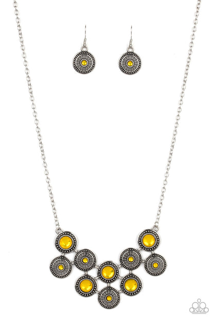 What's Your Star Sign - yellow - Paparazzi necklace