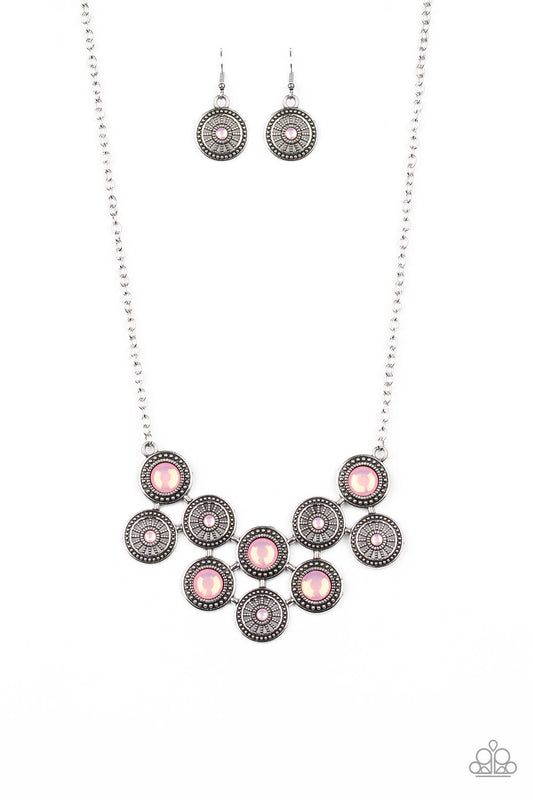 What's Your Star Sign-pink-Paparazzi necklace