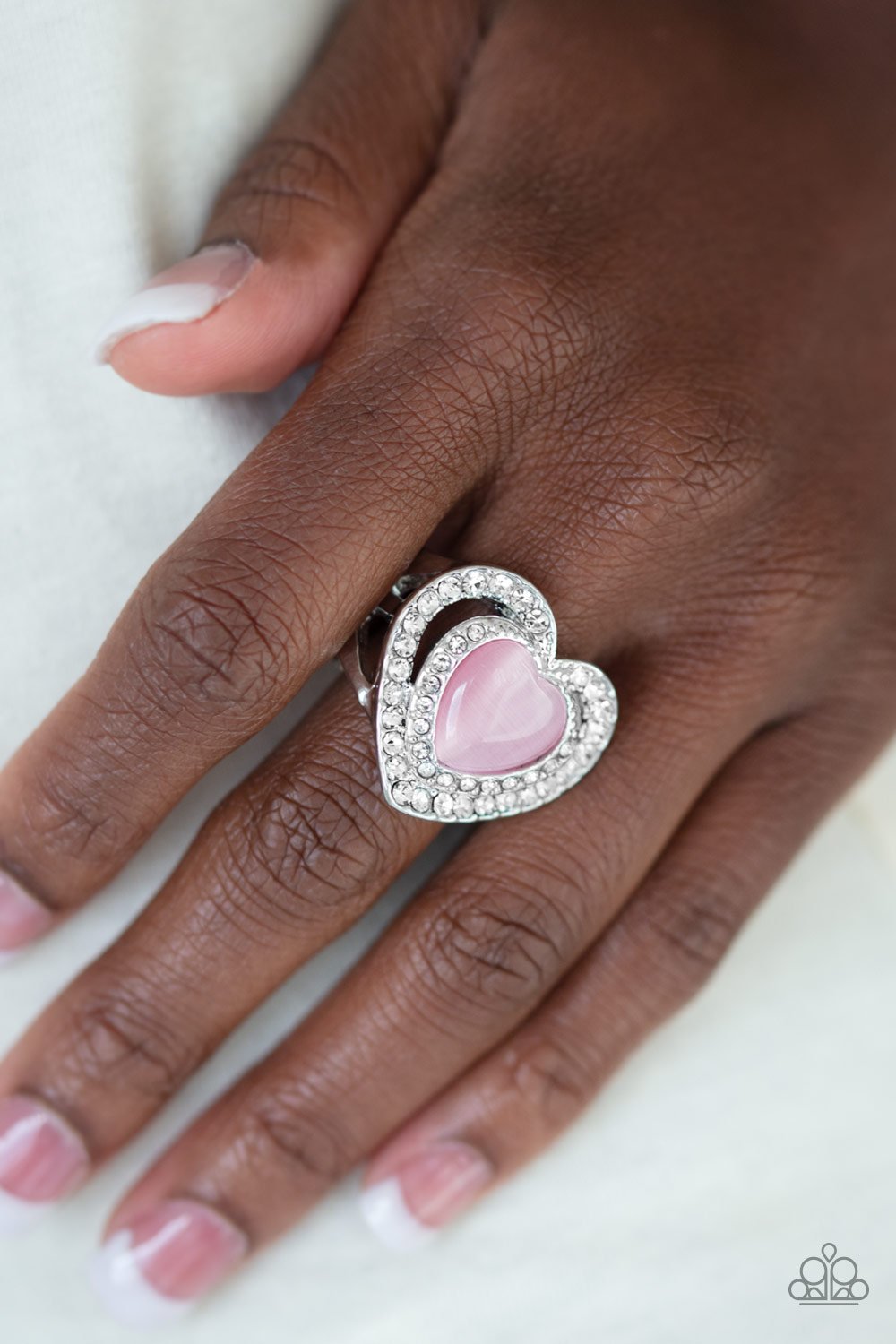What the Heart Wants-pink-Paparazzi ring