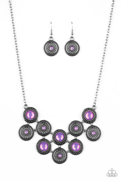 What's Your Star Sign - purple - Paparazzi necklace