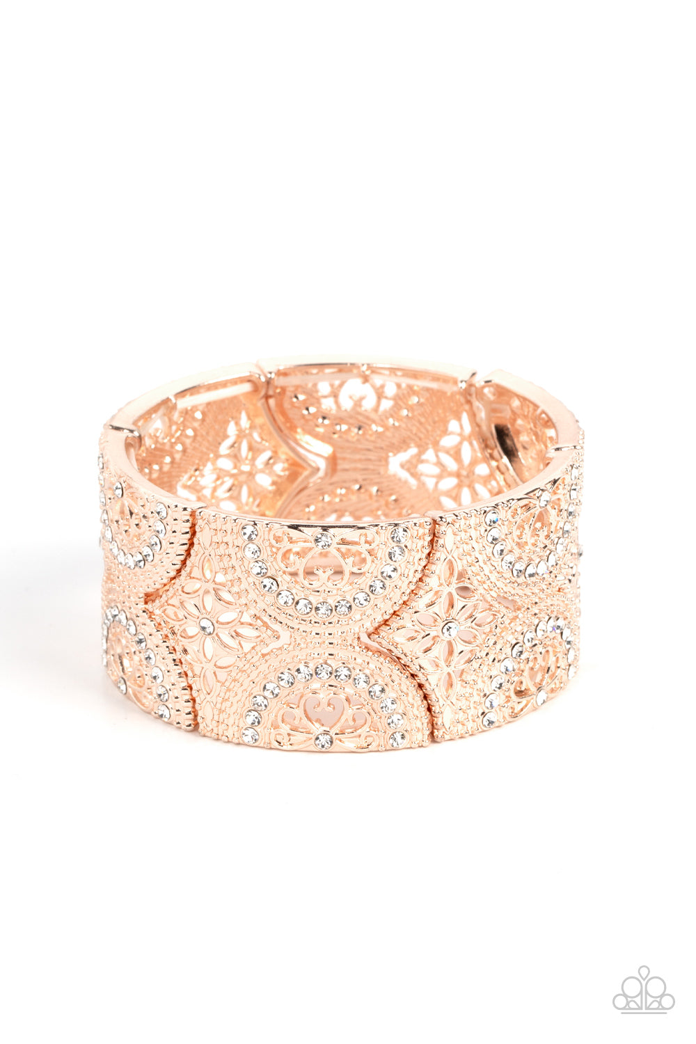 Wheeling and Dealing - rose gold - Paparazzi bracelet