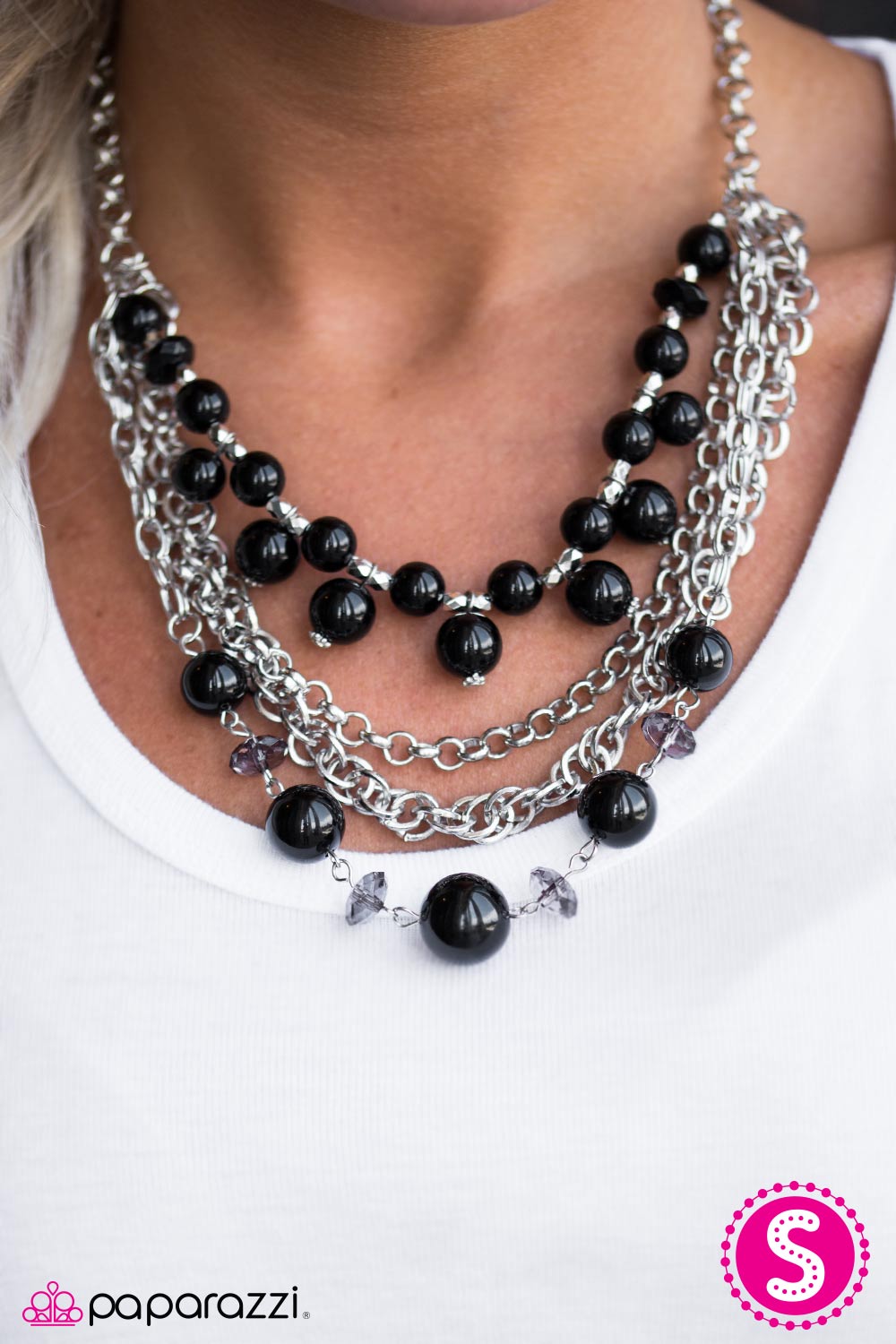 When On Wall Street - Black - Paparazzi necklace