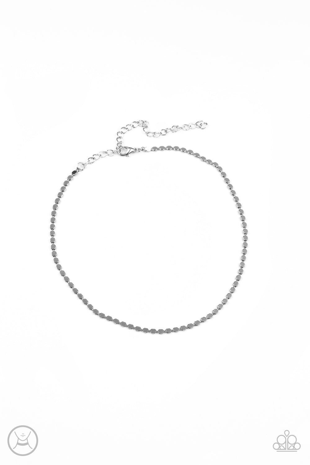 When In CHROME - silver - Paparazzi necklace