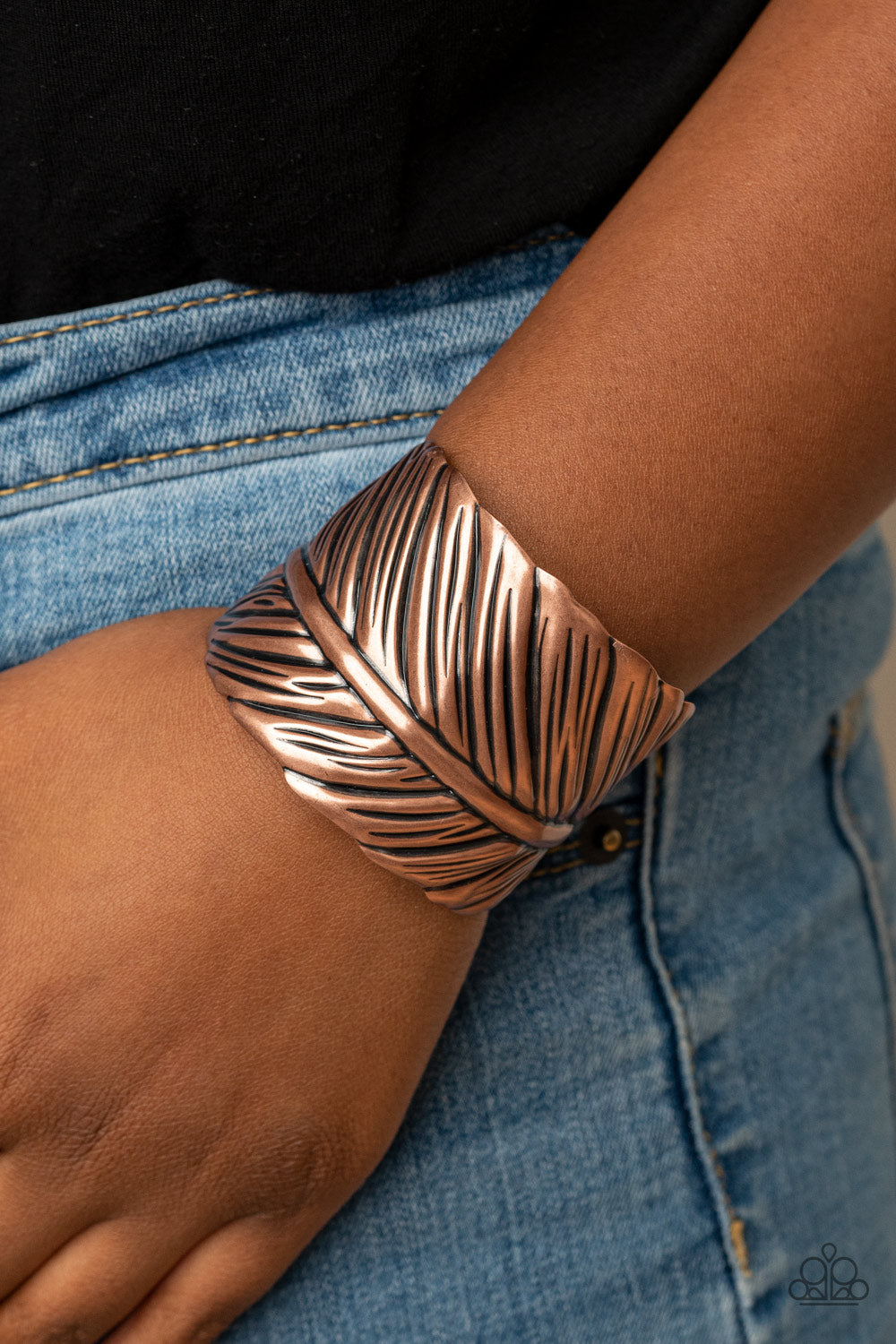 Where There's A QUILL There's A Way - copper - Paparazzi bracelet