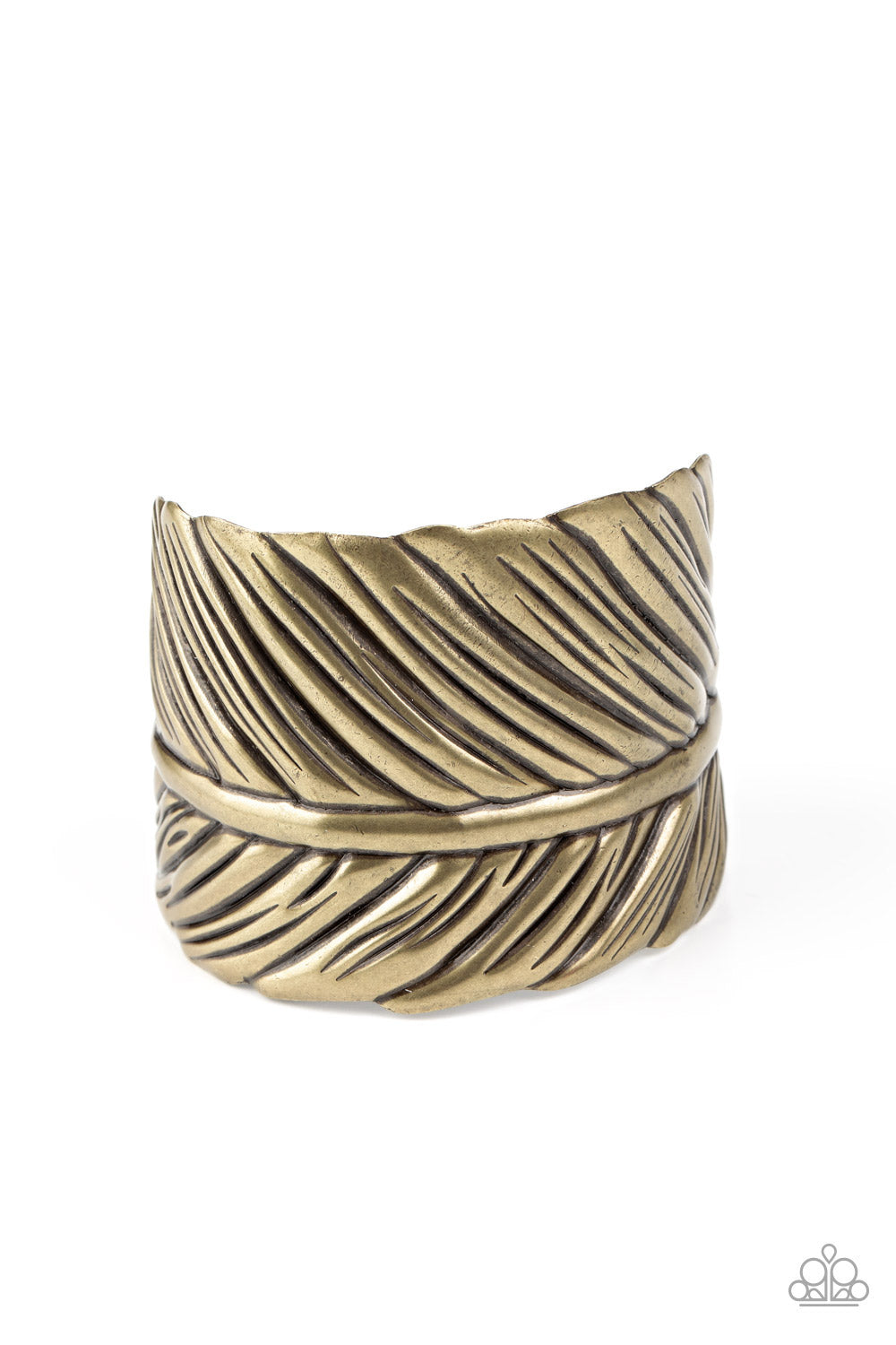 Where Theres a QUILL, Theres a Way - brass - Paparazzi bracelet