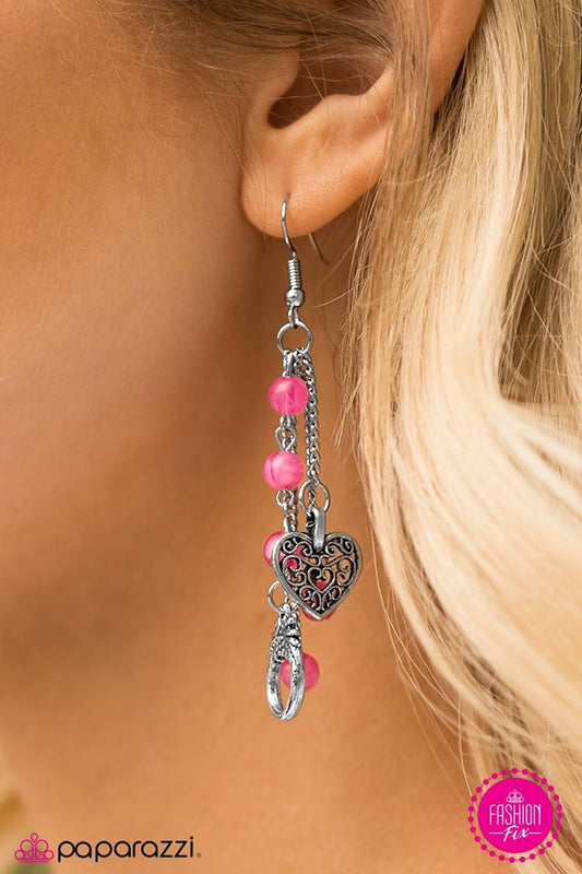 Wheres Cupid - Paparazzi earrings