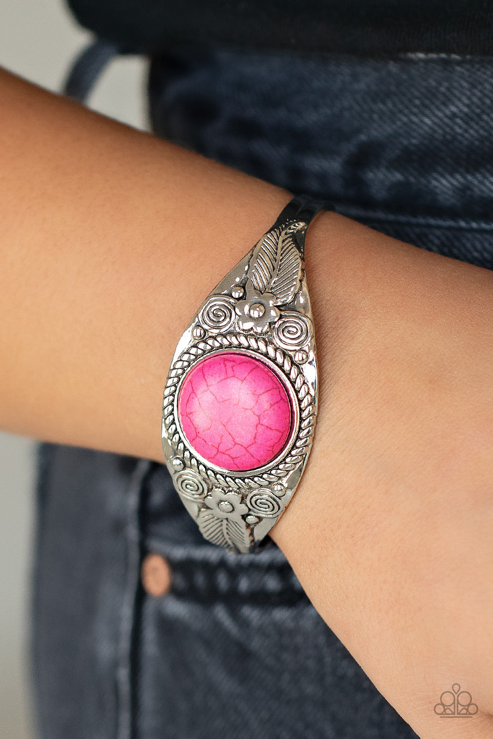 Whimsically Winslow - pink - Paparazzi bracelet