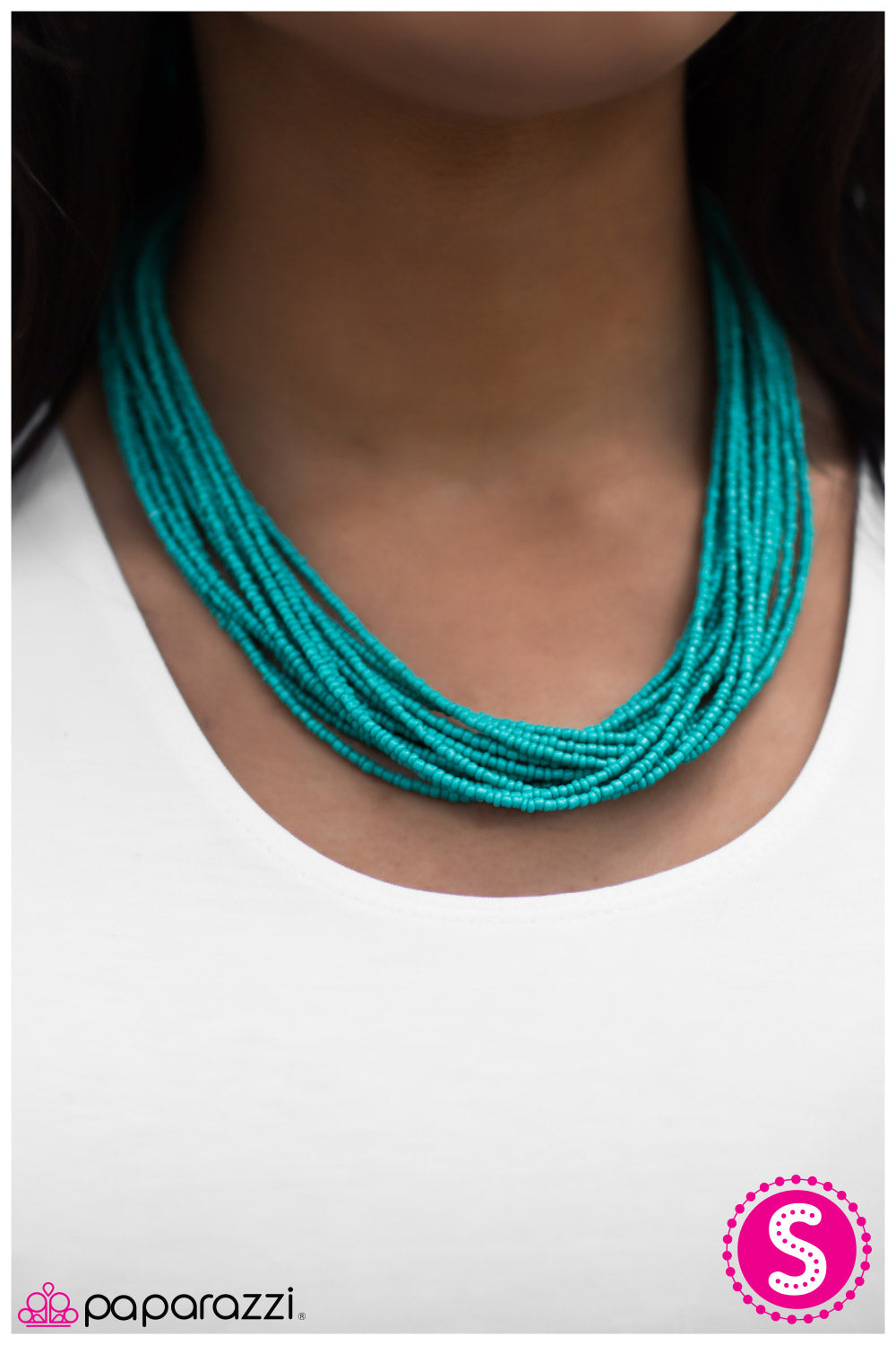 Wide Open Spaces - Blue - Paparazzi necklace