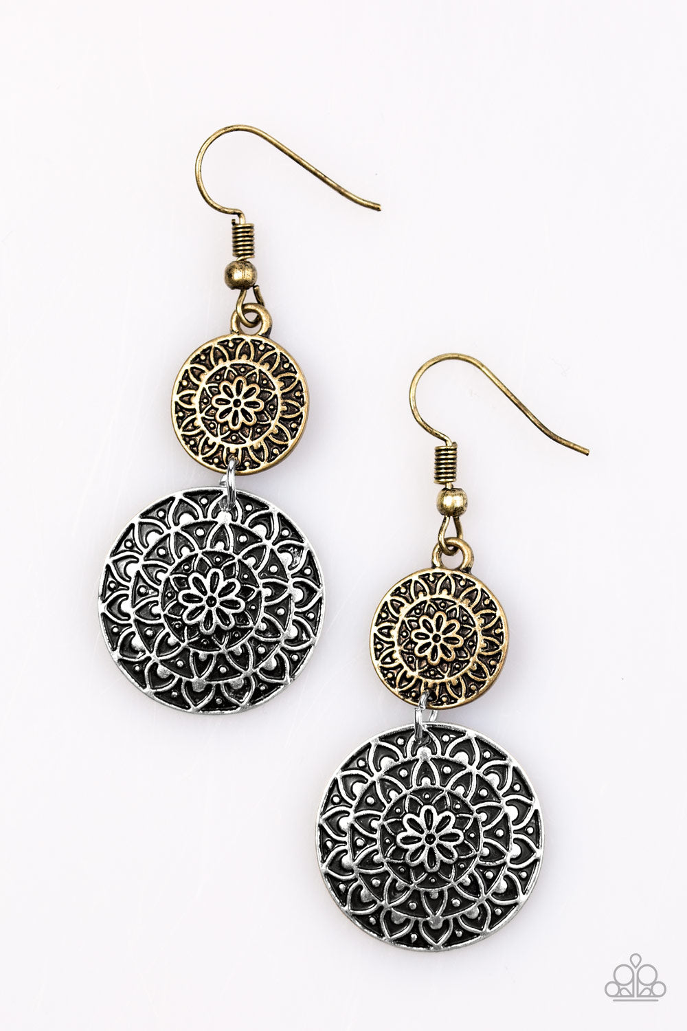 Wildflower Groves - Multi - Paparazzi earrings