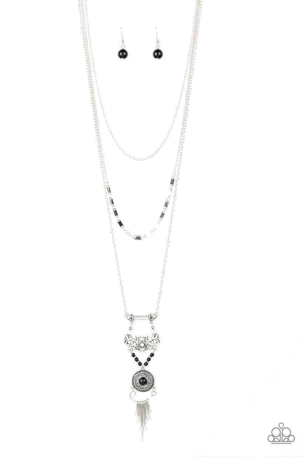 Wildland Wonderland - black - Paparazzi necklace