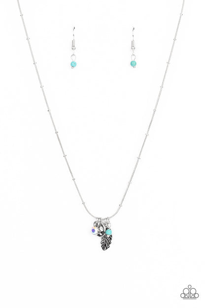 Wildly WANDER-ful - blue - Paparazzi necklace