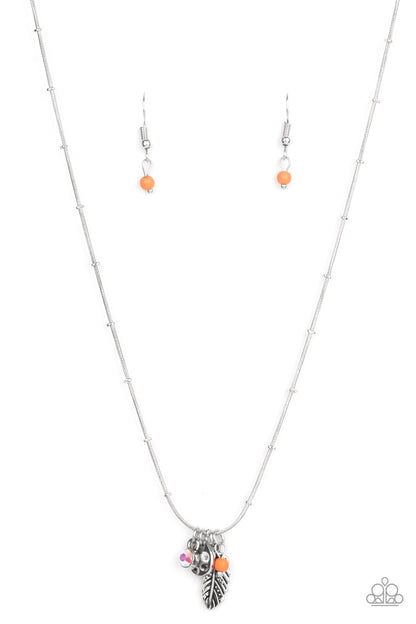 Wildly WANDER-ful - orange - Paparazzi necklace