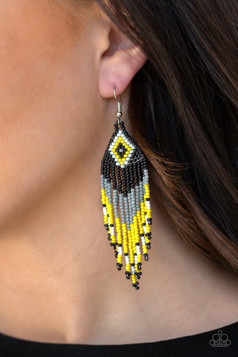 Windblown Wanderer - multi - Paparazzi earrings