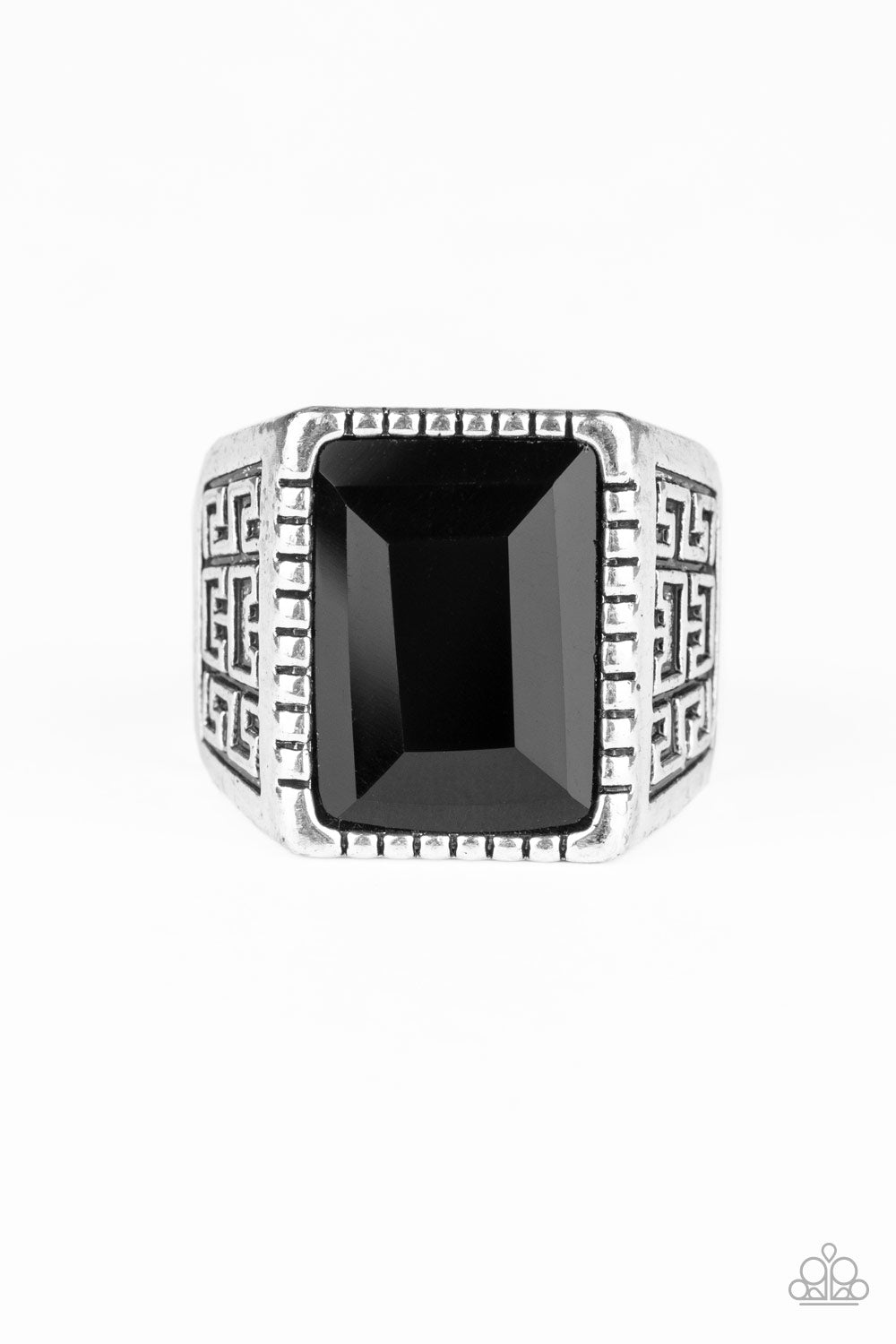 Winning Attitude - black - Paparazzi ring