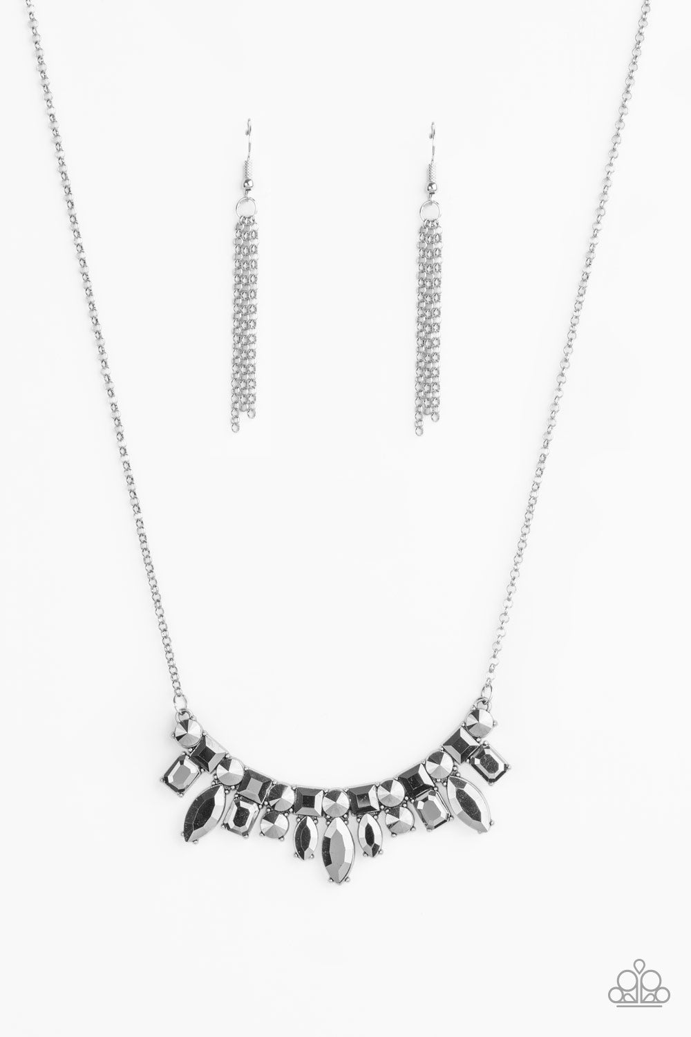 Wish Upon a ROCK STAR - silver - Paparazzi necklace