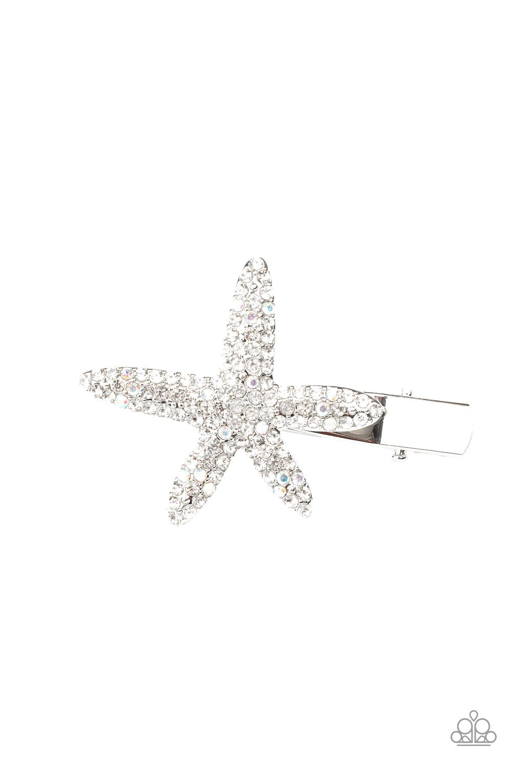 Wish On A STARFISH - white - Paparazzi hair clip
