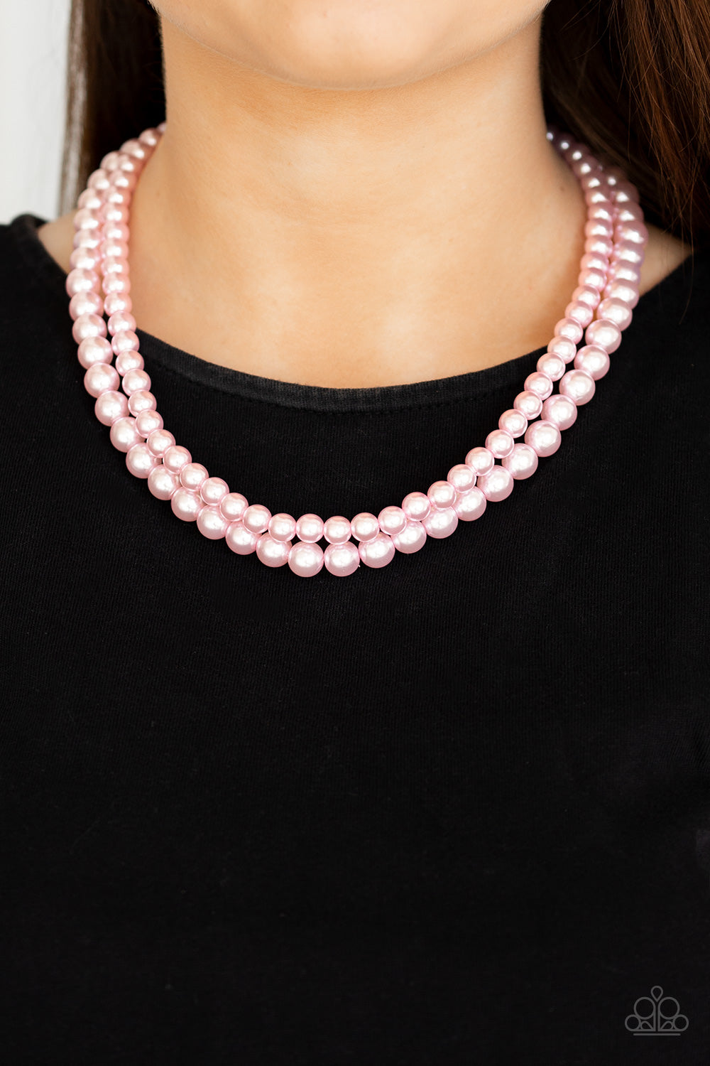 Woman of the Century - pink - Paparazzi necklace