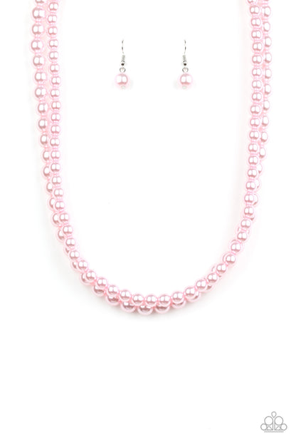 Woman of the Century - pink - Paparazzi necklace