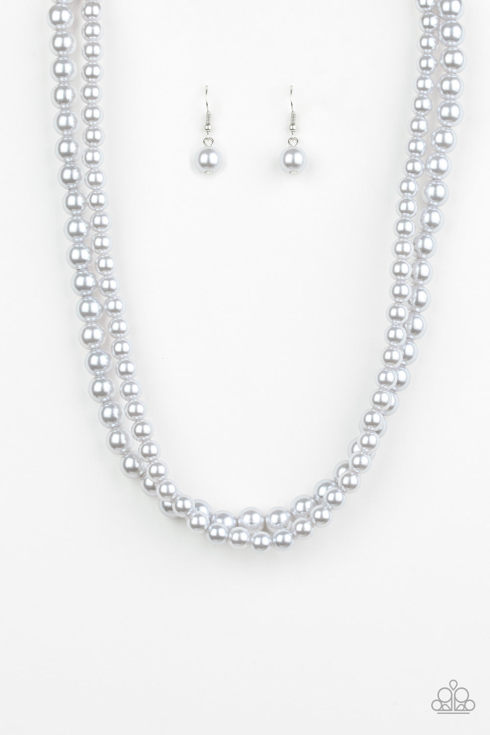 Woman of the Century - silver - Paparazzi necklace