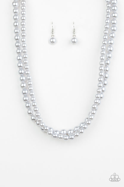 Woman of the Century - silver - Paparazzi necklace