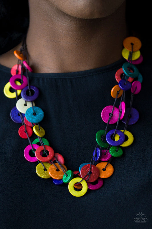 Wonderfully Walla Walla - multi - Paparazzi necklace