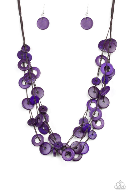 Wonderfully Walla Walla - purple - Paparazzi necklace