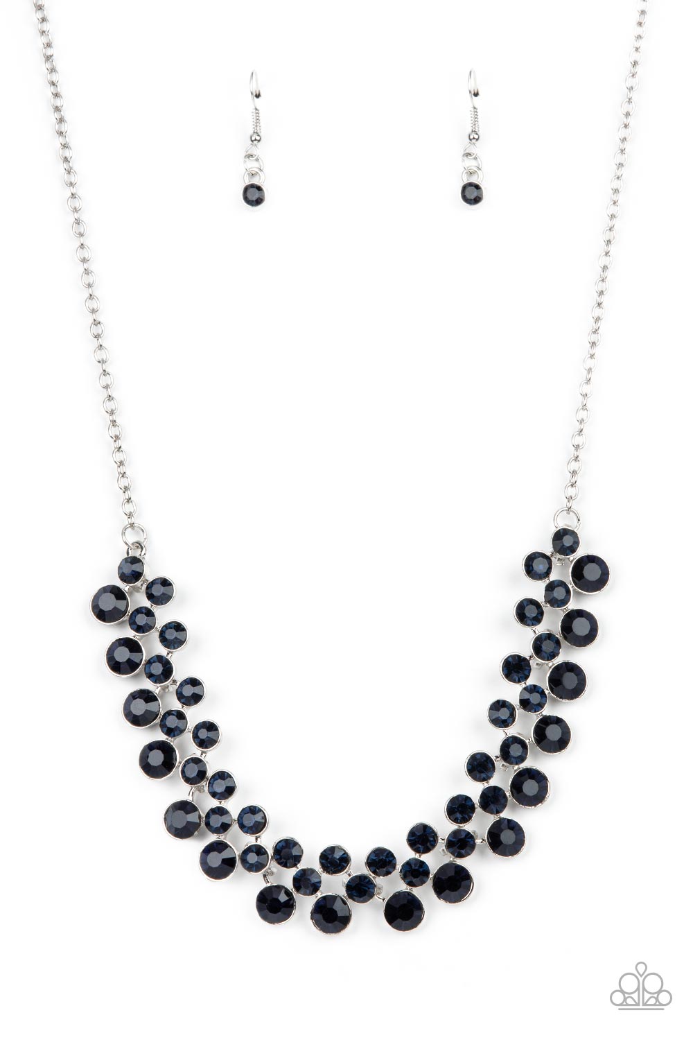 Won The Lottery - blue - Paparazzi necklace