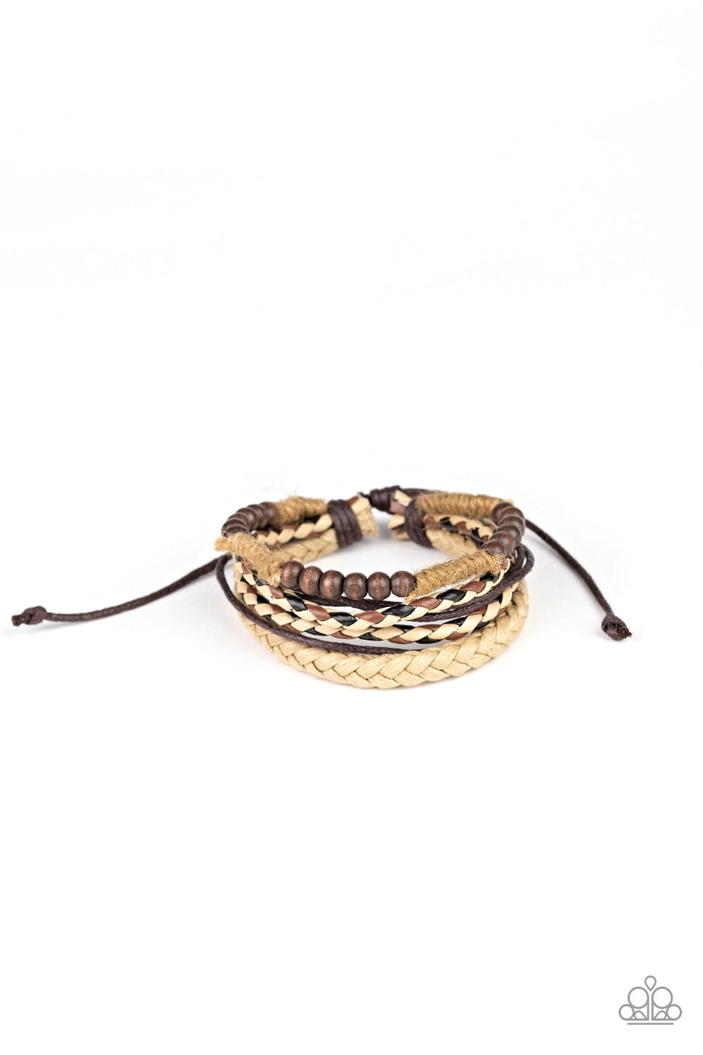 Woodland Wayfarer - brown - Paparazzi bracelet