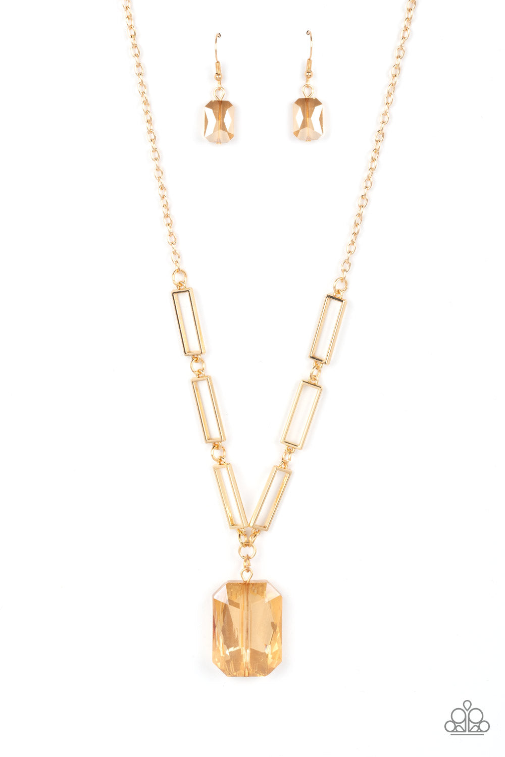 You Better Recognize - gold - Paparazzi necklace